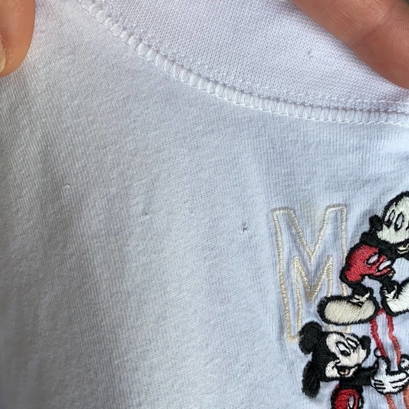 LAST CHANCE Vintage Disney Store Mickey button polo medium - Picture 9 of 9